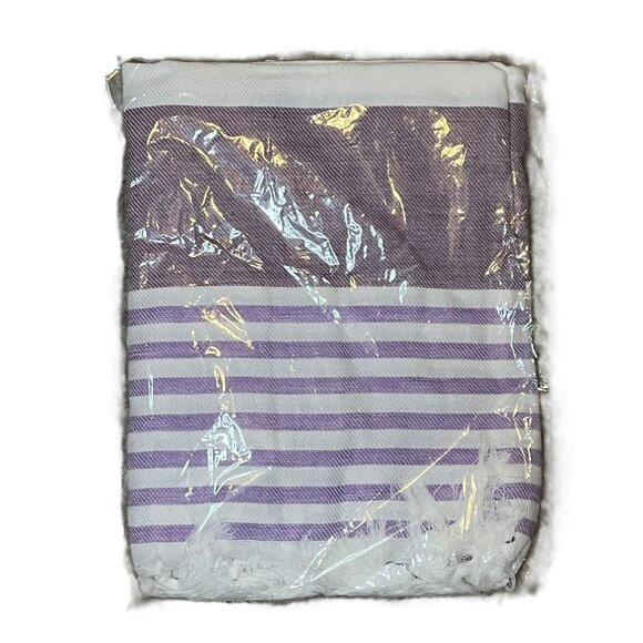 Lionel Richie Lightweight Cotton Blend Woven Throw Beach Blanket 40x72 Inches - Picture 2 of 2